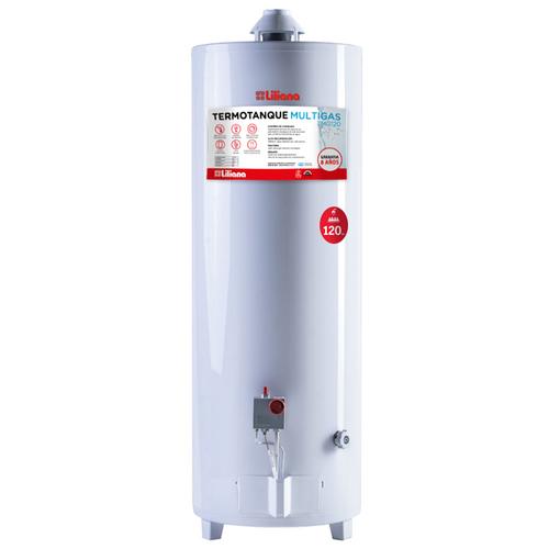 Termotanque Multigas Liliana TMG120 De Pie 120Lt Conexión Superior - 0