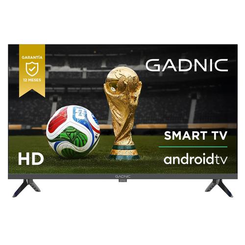 Smart TV Gadnic 32” HD Panel IPS Android TV Pulgadas Bluetooth WiFi Triple HDMI Doble USB Sonido Estéreo 20W  Outlet - 0