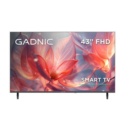 Smart TV Gadnic 43” Full HD Smart TV Pulgadas WiFi Bluetooth Panel Sharp Procesador Quad Core - 0
