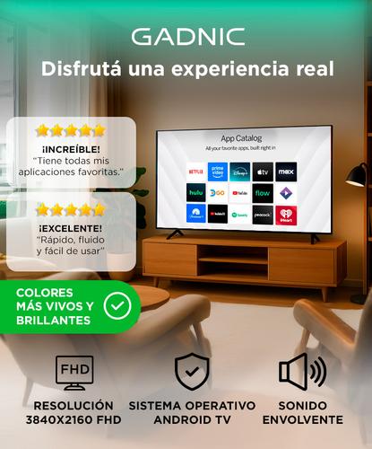 Smart TV 50” Gadnic FHD Android TV Pulgadas WiFi Procesador Quad Core Sonido Estéreo 20W - 1