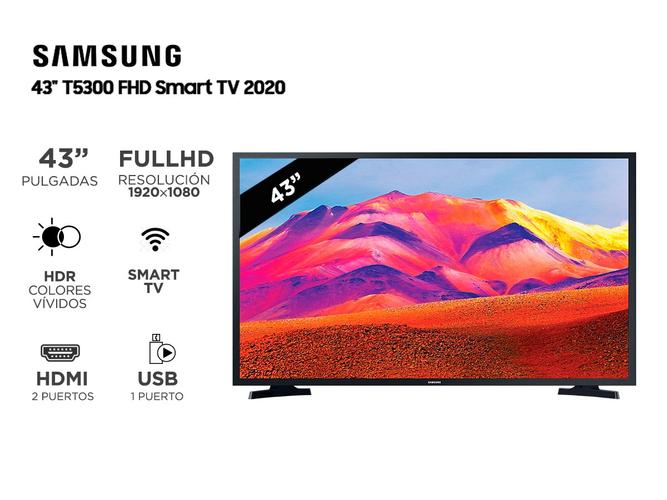 Smart TV Samsung Serie 5 T5300 43 T5300 Full Hd - 1