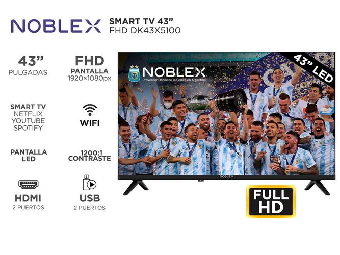 Smart TV Noblex FHD DK43X5100 43