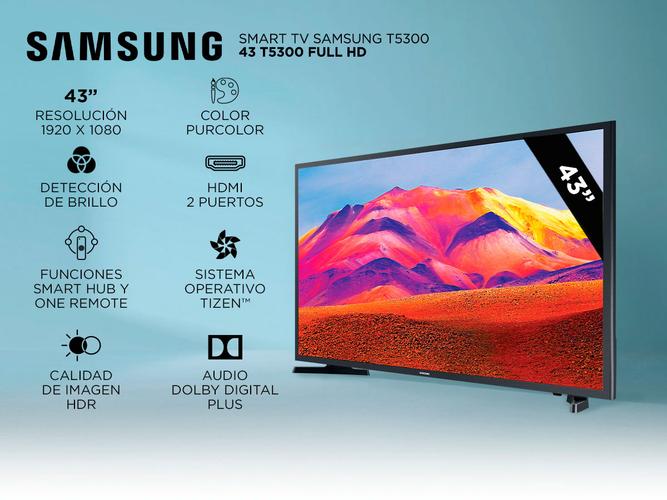 Smart TV Samsung T5300 43 T5300 Full Hd - 1