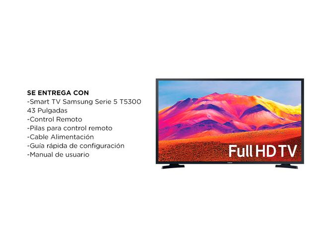 Smart TV Samsung T5300 43 T5300 Full Hd - 5