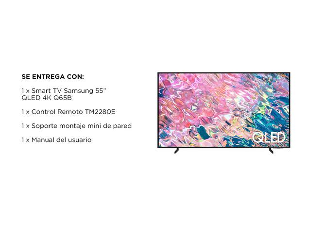 Smart TV Samsung 55” QLED 4K Q65B - 5