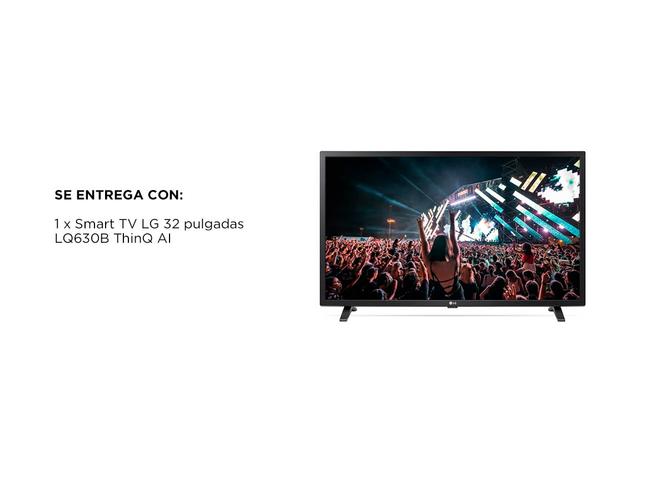 Smart TV LG 32 pulgadas LQ630B ThinQ AI  - 6