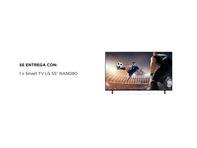 Smart TV LG 55 Pulgadas  55NANO80 4K ThinQ AI - 6