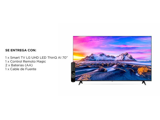 Smart TV LG UHD LED ThinQ AI 4K 70 pulgadas - 6
