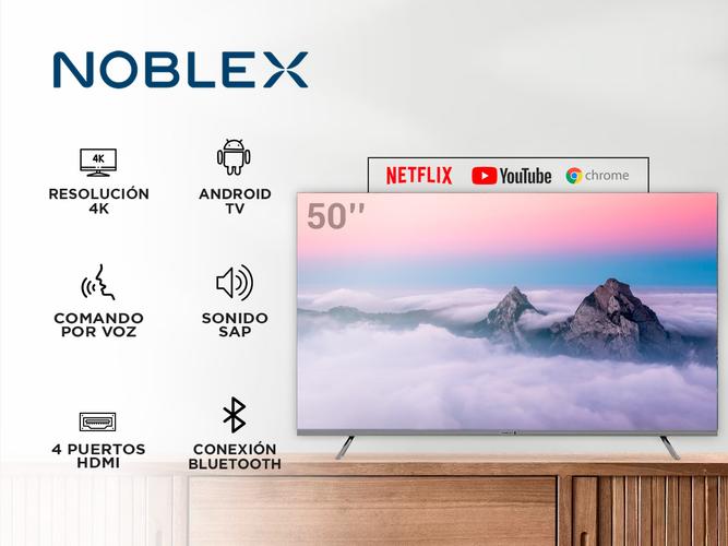 Smart TV Noblex DR50X7550 LED Android TV 4K 50 pulgadas - 1