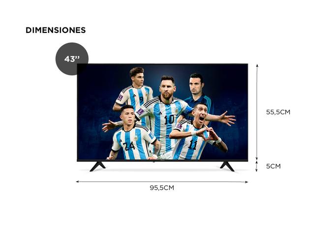  Smart TV Noblex DK43X7100 43