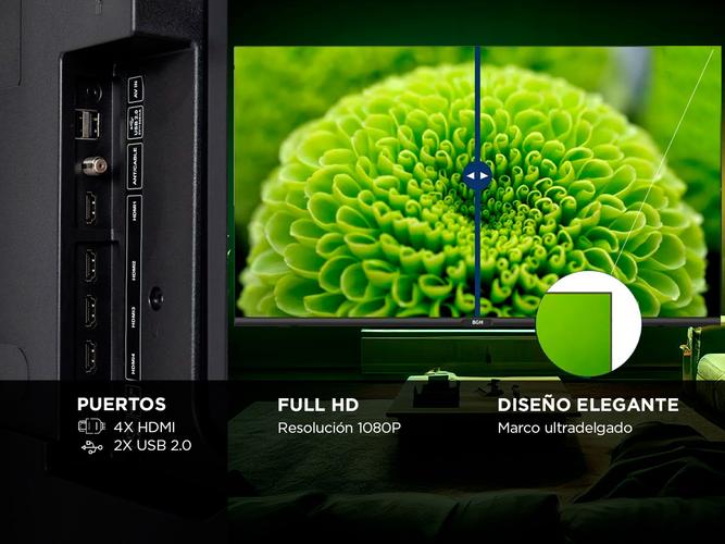  Smart TV BGH LED Android TV Full HD 43