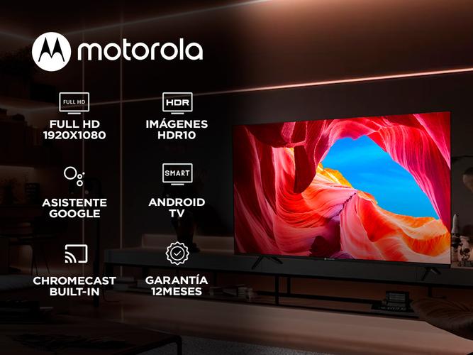 Smart TV Motorola 43 Pulgadas Full HD MT-Y002A1B - 1