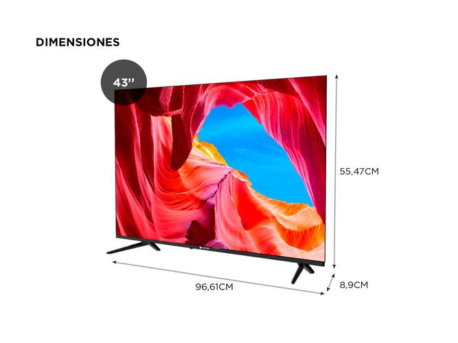 Smart TV Motorola 43 Pulgadas Full HD MT-Y002A1B - 4