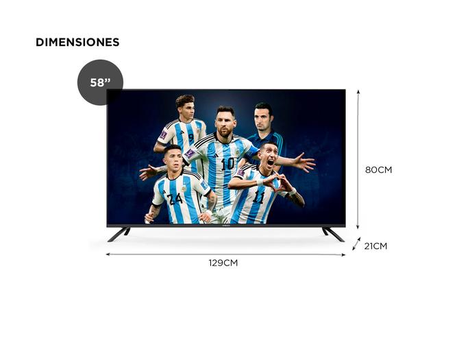 Smart Tv Noblex DB58X7500 LED Android TV 4K 58 Pulgadas - 4
