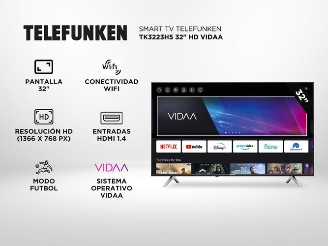Smart TV Telefunken TK3223H5 32