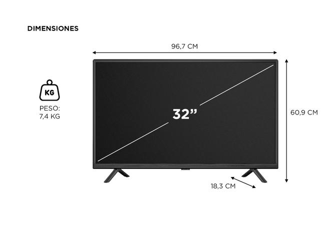 TV LED Philco PLD32HD23CH 32 - 4