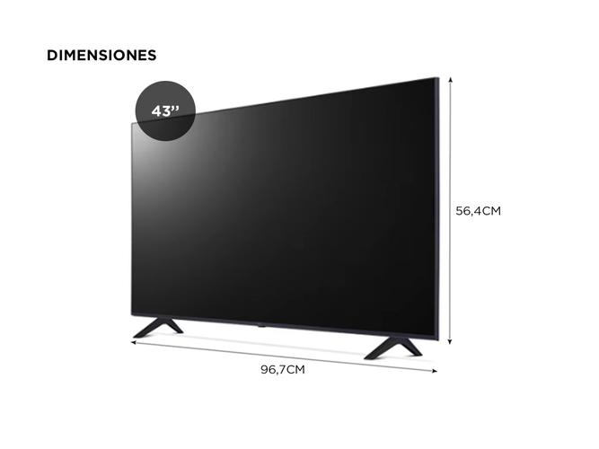 Smart TV LG 43 ThinQ 4K UHD 60hz UR8750 - 4