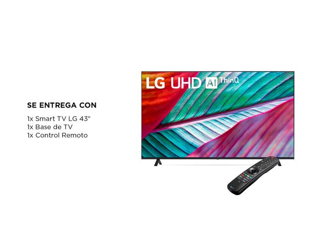 Smart TV LG 43 ThinQ 4K UHD 60hz UR8750 - 5