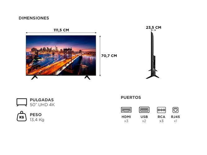 Smart TV Noblex Led 50
