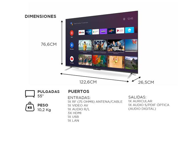  Smart TV RCA 55