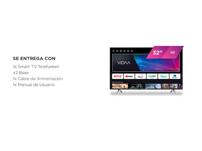 Smart TV LED HD 32 Telefunken VIDAA TK3223H5 - 5