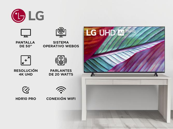 Smart TV LG 50 4K UHD AI ThinQ 50UR8750PSA - 1