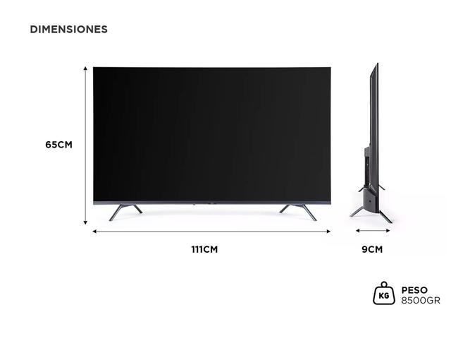 Smart Tv 50 BGH LED B5023US6G 4K UHD Android - 4