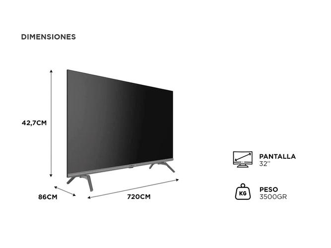 Smart TV 32 Noblex HD DR32X7050 LED  - 4