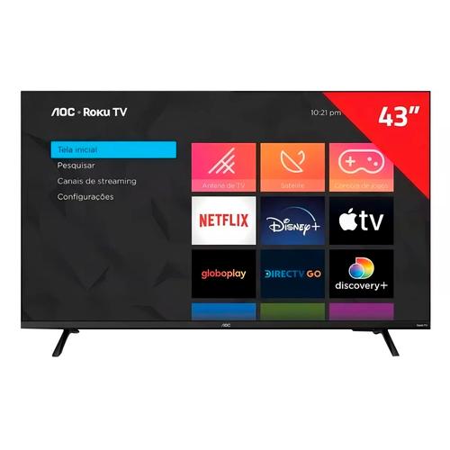 Televisor LED AOC 43 43S513577G  Full HD - 0