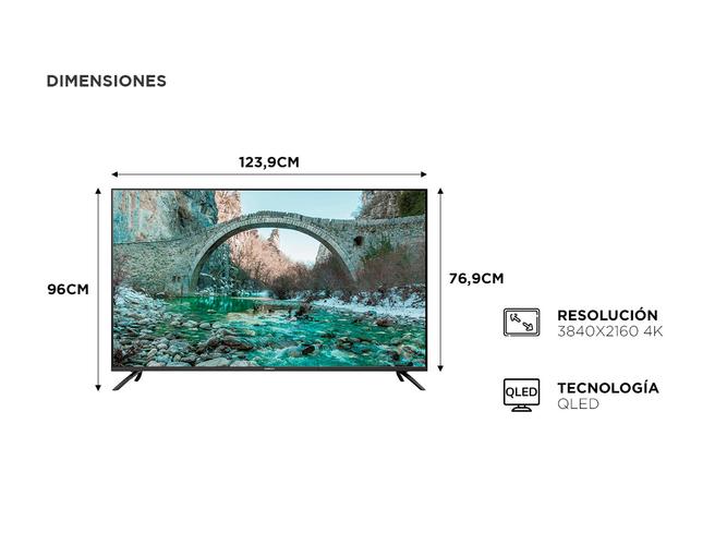 SMART TV 58 Pulgadas Noblex 91DB58X7550 Led 4K - 5