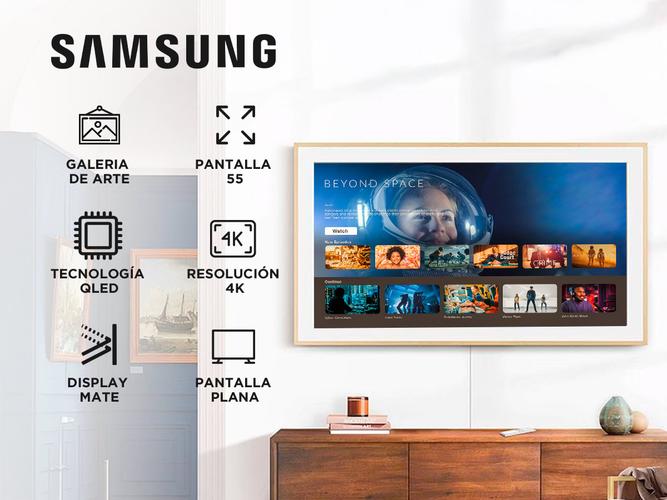 SMART TV 55 SAMSUNG The Frame Qled 4k  Marco Nogal QN55LS03BAGCZBC - 1