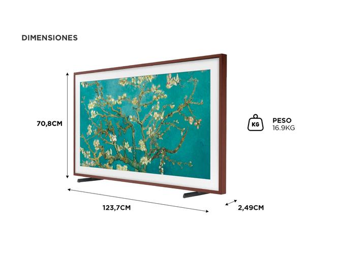 SMART TV 55 SAMSUNG The Frame Qled 4k  Marco Nogal QN55LS03BAGCZBC - 5