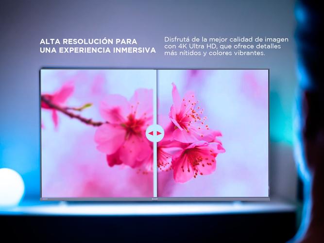 SMART TV 55 LED SHARP GOOGLE 4T-C55FL6L - 2