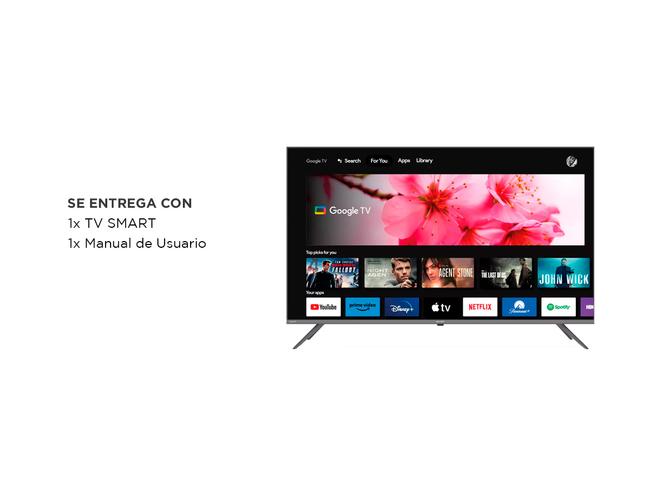 SMART TV 55 LED SHARP GOOGLE 4T-C55FL6L - 5