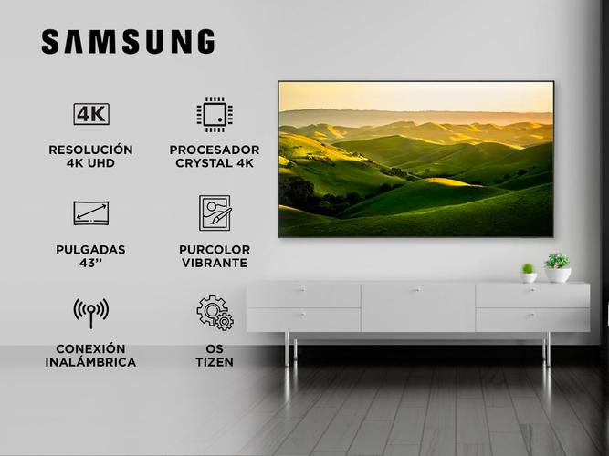 Smart TV 43 Samsung Crystal UHD 4K Serie DU7000  - 1