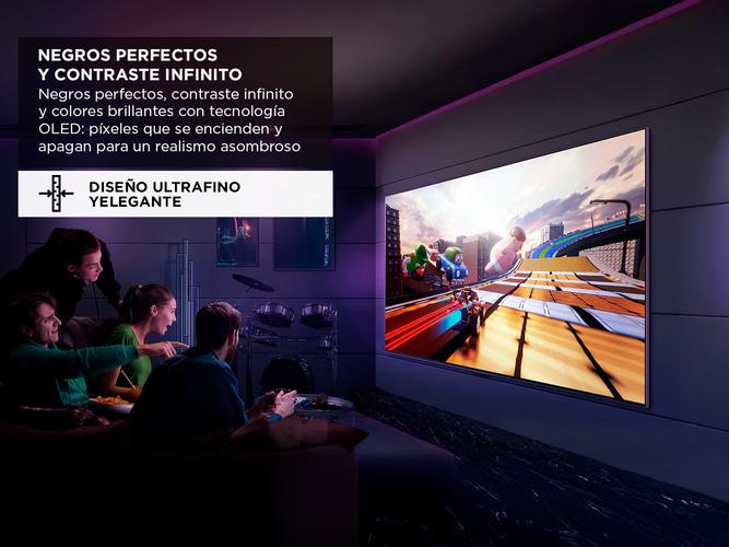 SMART TV LG 55 Pulgadas OLED55C3PSA OLED Evo C3 4K ThinQ AI  - 2
