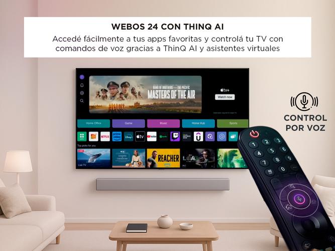 SMART TV LG 75 Pulgadas 75NANO80TSA NanoCell 4K Ultra delgada Con Control Remoto  - 4