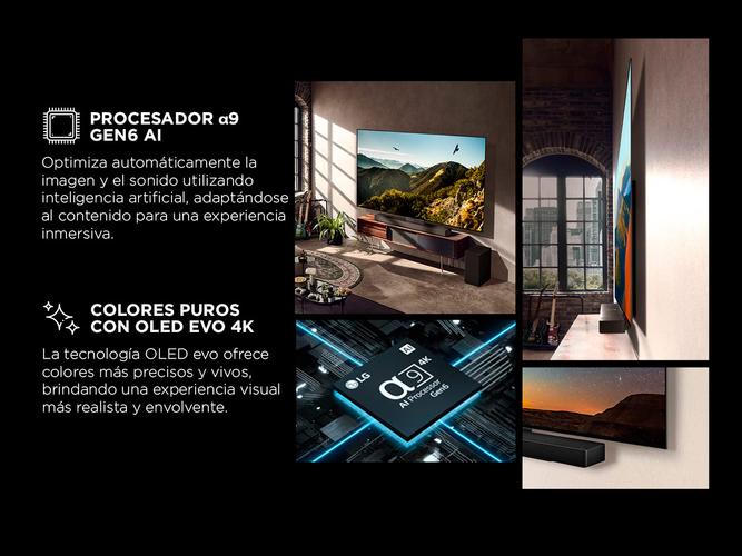 SMART TV LG 65 Pulgadas OLED65C3PSA OLED Evo C3 4K ThinQ AI - 2