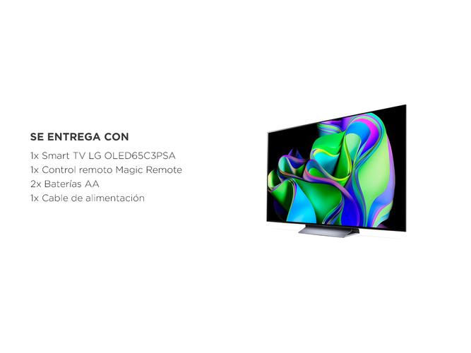 SMART TV LG 65 Pulgadas OLED65C3PSA OLED Evo C3 4K ThinQ AI - 6