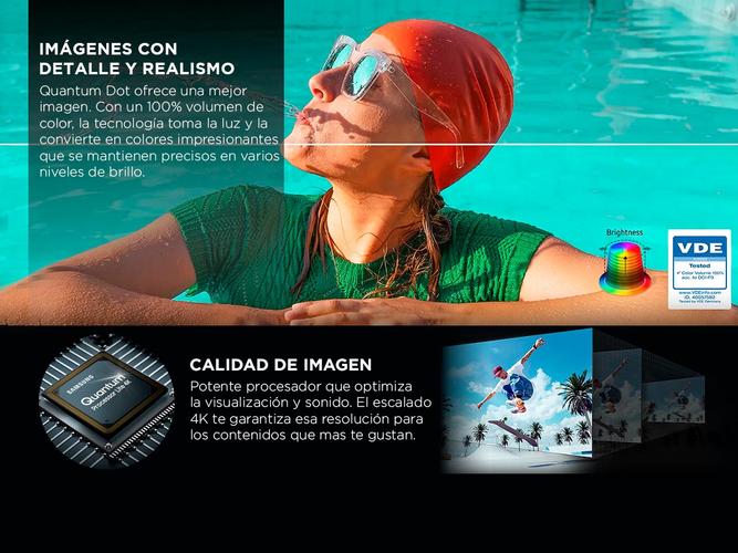 Smart TV 55 Samsung QLED 4K Q65D Tizen OS Diseño AirSlim - 2