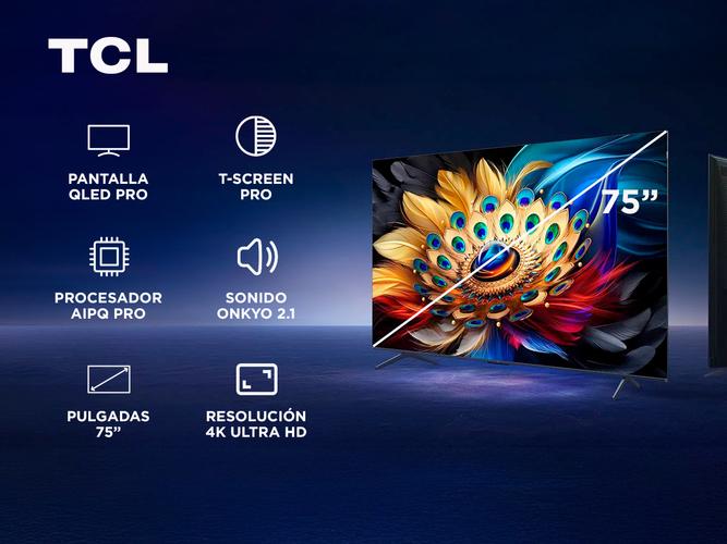 SMART TV 75 TCL QLED 75C655A UHD Google TV-RV - 1