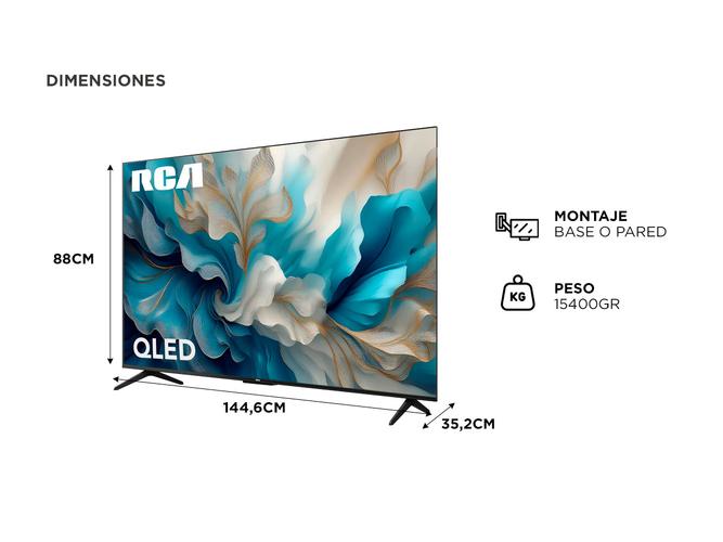 Smart TV RCA QL65TH200 65 Pulgadas Google QLED - 5