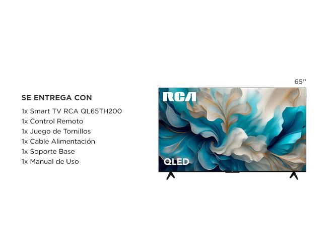 Smart TV RCA QL65TH200 65 Pulgadas Google QLED - 6