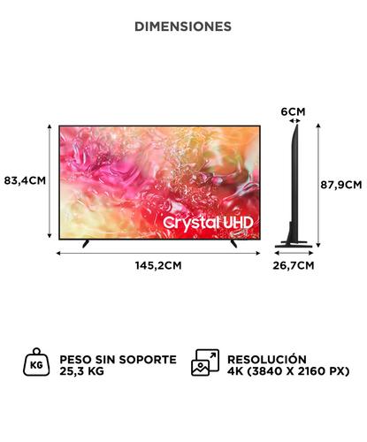 SMART TV 65 SAMSUNG UHD SERIE DU7000 UN65DU7000GCZB - 5