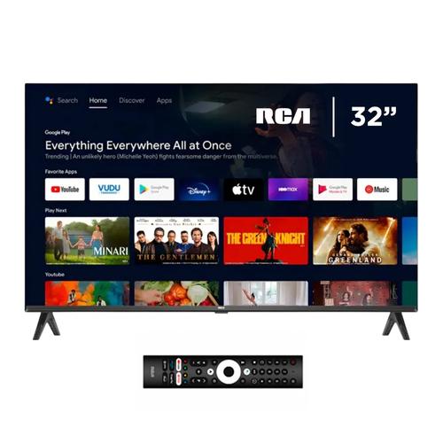 Smart TV RCA 32 LED HD Google TV R32GL100-F Chromecast Integrado Asistente de Voz Dolby Digital Bluetooth Wi-Fi - 0