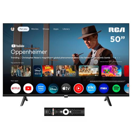 Smart TV RCA 50 Ultra HD 4K Android TV Control por Voz Bluetooth Chromecast Integrado  - 0