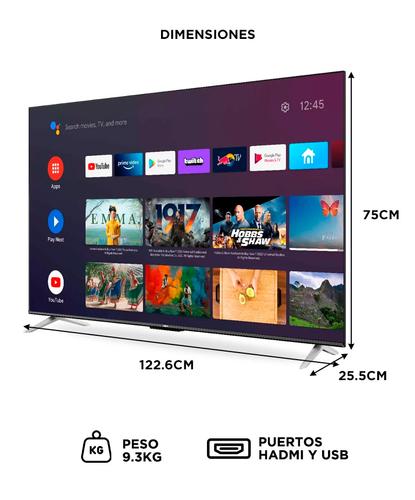 Smart TV RCA G55P7UHD-F 55 LED Google TV 4K - 5