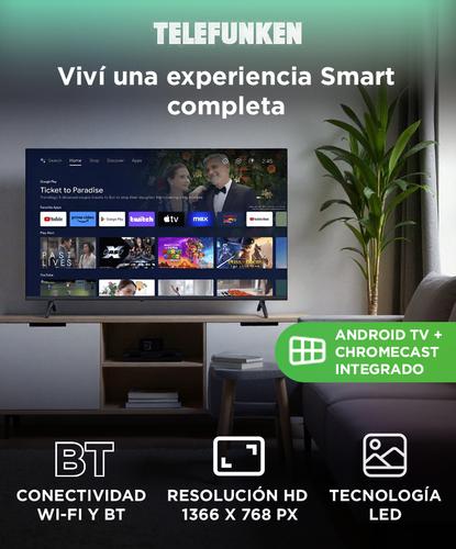 Smart TV Telefunken TK3225S5A 32 LED Android TV HD  - 1