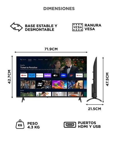 Smart TV Telefunken TK3225S5A 32 LED Android TV HD  - 5