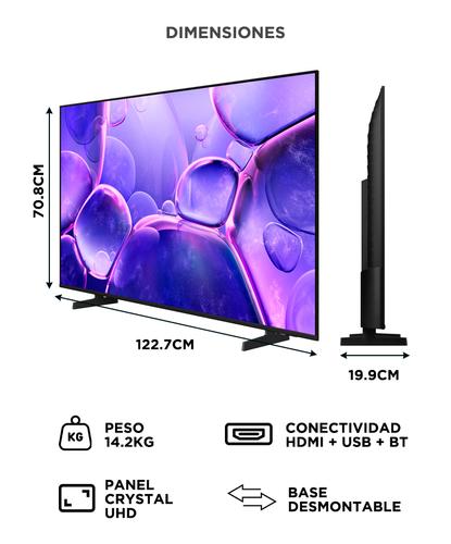 Smart TV Samsung U8000F 55 Crystal UHD 4K HDR10 Juegos ALLM VRR  2025 - 5